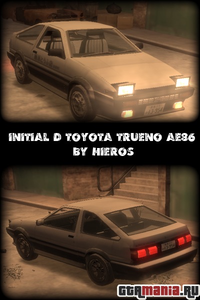 Toyota Trueno AE86 from Initial D